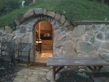 hobbit house, underground, stone, masonry, construction