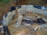 hobbit house concrete foundation underground home eco